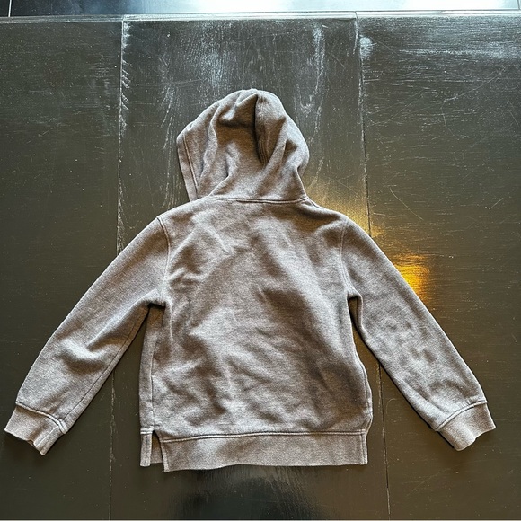 Under Armor 6T Gray Sweatshirt Hoodie Pink and White Logo Unisex - Picture 5 of 8